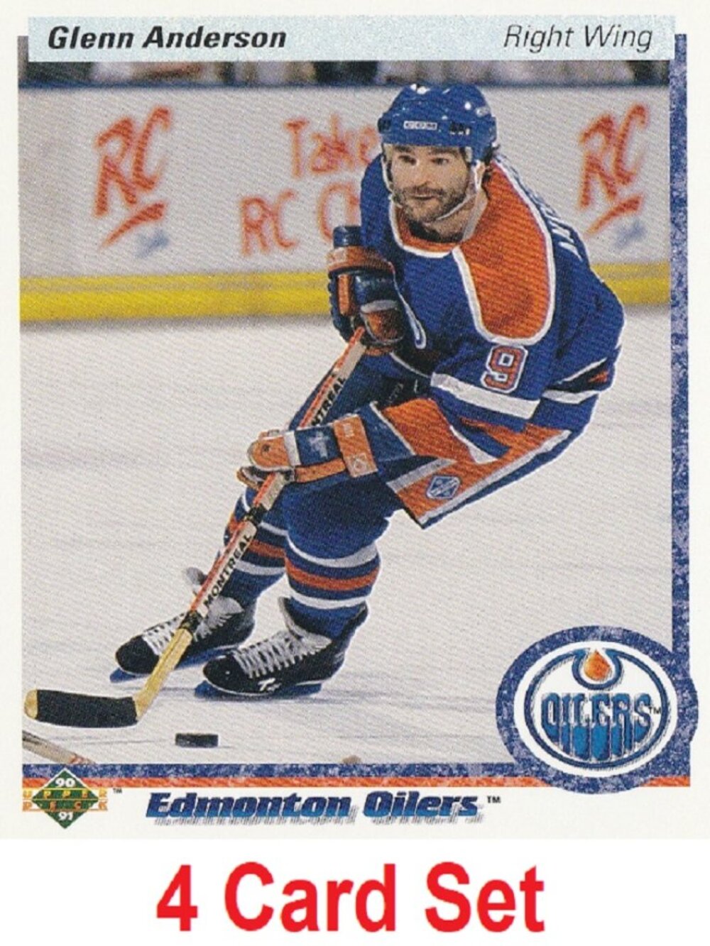 Glenn Anderson Hockey Card Collection